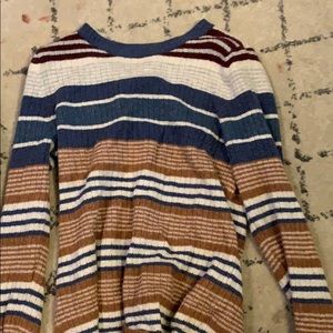 Striped sweater top